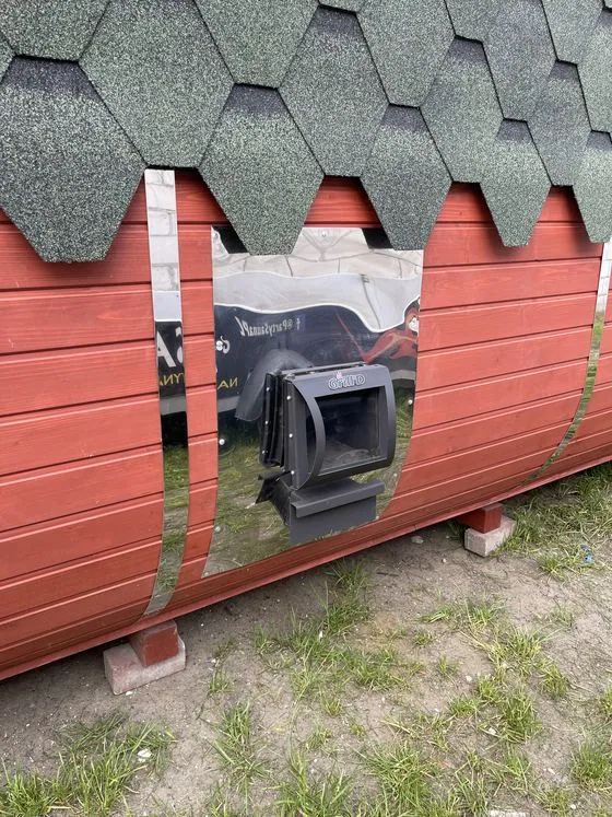 Poêle à bois, chargement extérieur