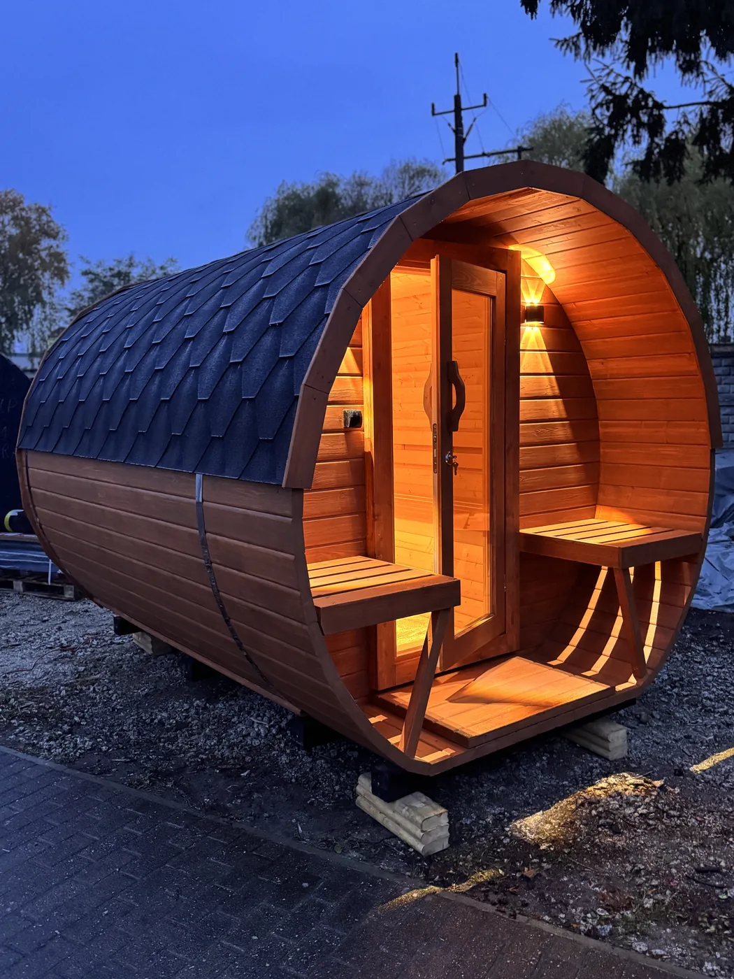 Saunas tonneau Sebonard